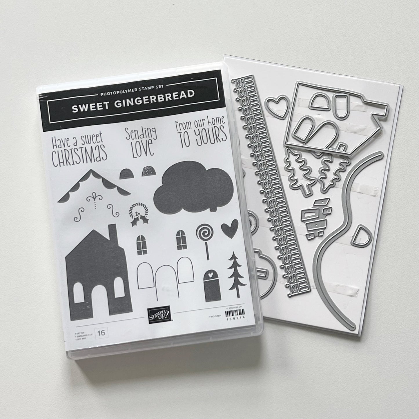 Stampin’ Up! Sweet Gingerbread Stamps & Dies