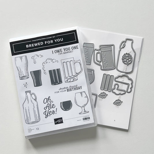 Stampin’ Up! Brewed for You Stamps & Dies