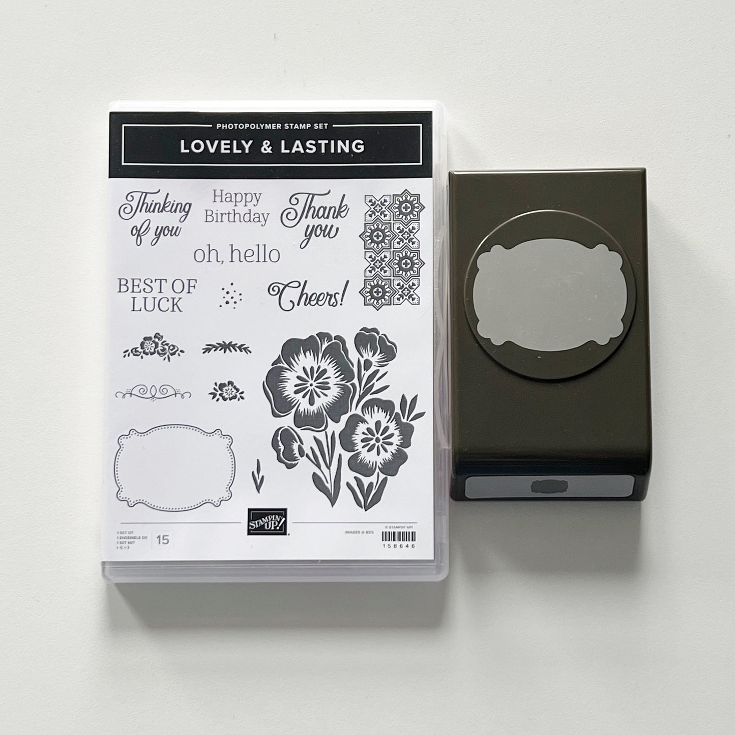 Stampin’ Up! Lovely & Lasting Stamp Set & Punch