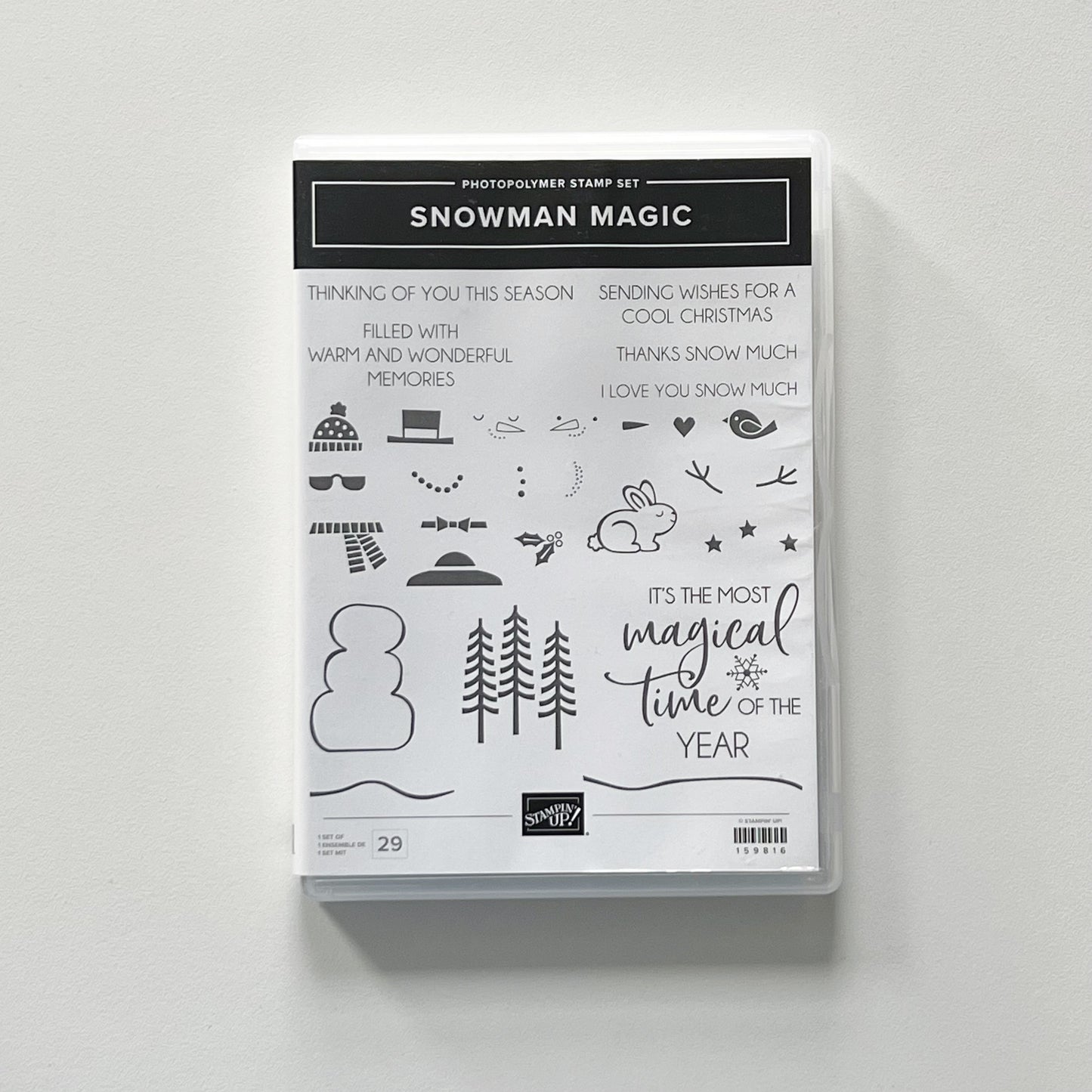 Stampin’ Up! Snowman Magic Stamp Set