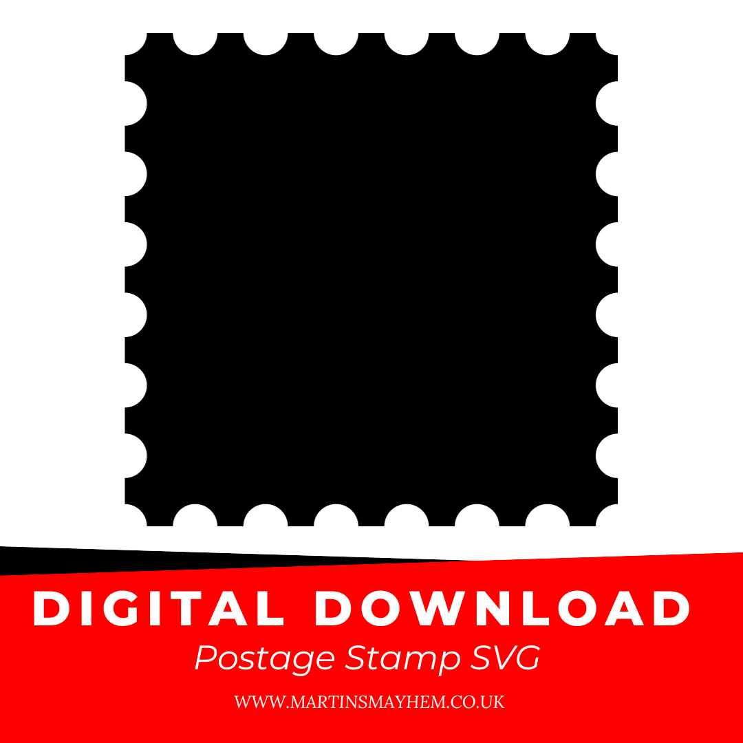 Postage Stamp SVG File