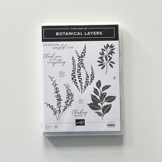 Stampin’ Up! Botanical Layers Stamp Set